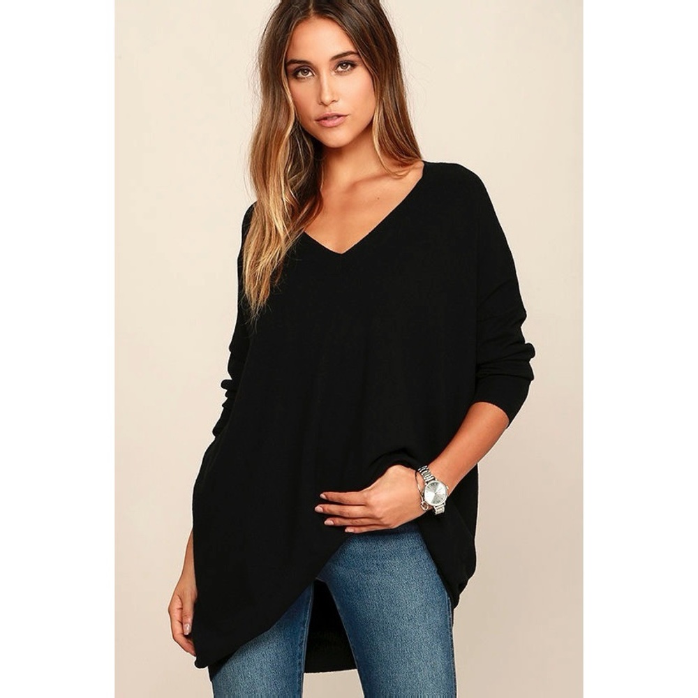 Oversized V neck Sweater